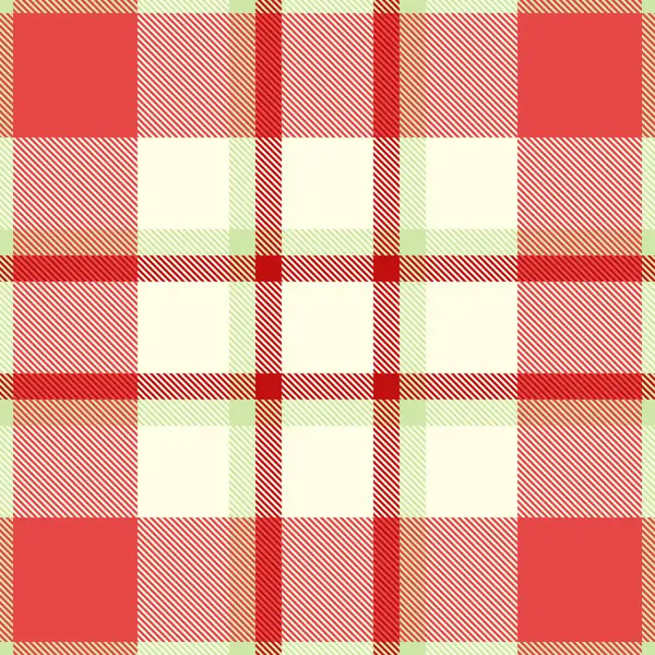 Kırmızı ve bej tonlarda klasik tartan deseni. Özgeçmiş, tekstil ya da dekoratif unsurlar için mükemmel çok yönlü, zamansız bir tasarım. Kusursuz, tekrarlayan bir stil..