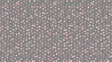 Zarif gri arka plan pembe konfeti noktalarıyla süslenmiş. Davetiyeler, web siteleri ya da kutlama tasarımları için mükemmel.