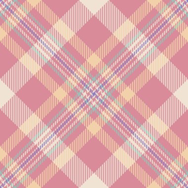 Yumuşak pastel ekose desenli, klasik bir tartan deseni. Geçmişler, tekstil, moda veya klasik temalı projeler için ideal. Kusursuz tekrarlama çok yönlülük sunar.