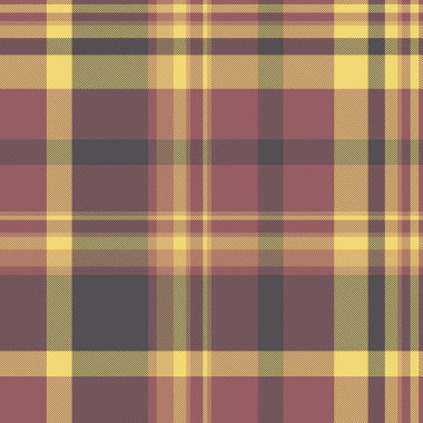 Klasik tartan desenli tasarım. Sıcak ve sessiz renklerde, kusursuz ekose kumaş dokusu. Özgeçmiş, giyim veya yaratıcı grafik projeleri için ideal.