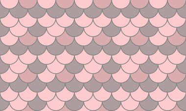 Zarif pastel pembe ve gri balık pulu deseni. Geçmişi, tekstili ya da web sitesi tasarımı için mükemmel. İnce ama şık, bu yinelenen tasarım sakin ve sofistike bir his sunuyor..