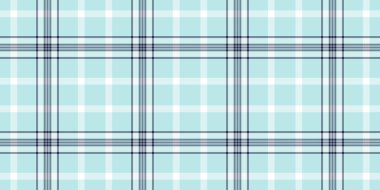 Yumuşak, dingin ekose desenli, açık mavi, beyaz ve deniz mavisi. Klasik tekstil tasarımı, arka plan, moda veya dekoratif projeler için uygun. Temiz, çok yönlü ve modern..