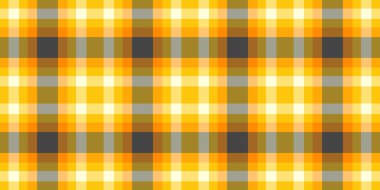 Sarı, turuncu ve gri renkte sıcak kareli desen. Tasarım projelerinizde arka planlar, dokular ya da geleneksel tarz için ideal. Çok yönlü ve görsel olarak çekici..