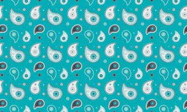 Renkleri sarmada karmaşık bir dekoratif. Resim festivalinde kusursuz bir stil. Paisley hatları, Victoria ipeği. Hint süslemesinde basitlik çizimi.