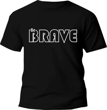 Tipografi t gömlek tasarımı