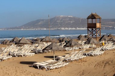 Agadir, ville sur la cote atlantik sud du Maroc