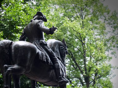 Boston şehir merkezi ana ABD