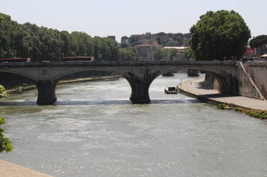 İtalya 'daki Roma şehrinin manzarası