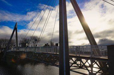 Şehrin eski kasabası Jonquiere Quebec Kanada