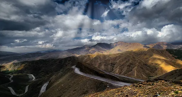 Chaine de montagnes les Atlas Maroc