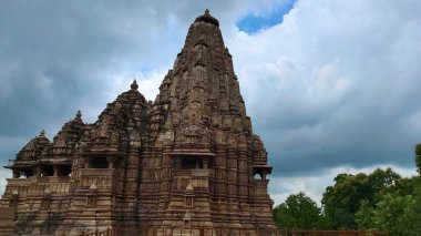 The Khajuraho Group of Monuments are a group of Hindu and Jain temples in Chhatarpur district, Madhya Pradesh, India. its an a UNESCO World heritage site clipart