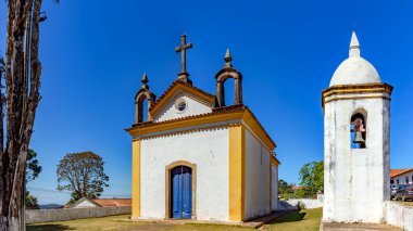 Minas Gerais 'in tarihi şehri Ouro Preto' daki en eski kiliselerden biri.