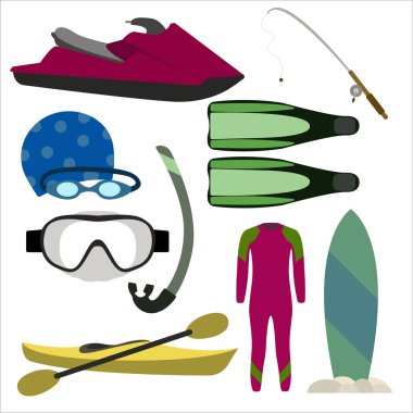 su sporları - elementler paketi - yaz titreşimleri