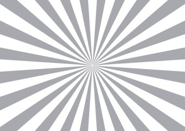 Soyut beyaz ve gri renkli vektör çizgi roman arkaplan tasarımı.