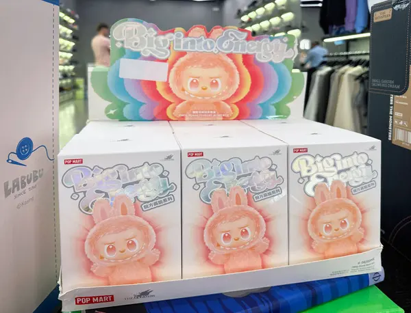 Dubai, BAE - 18 Mayıs 2025: Pop Mart 'ın 