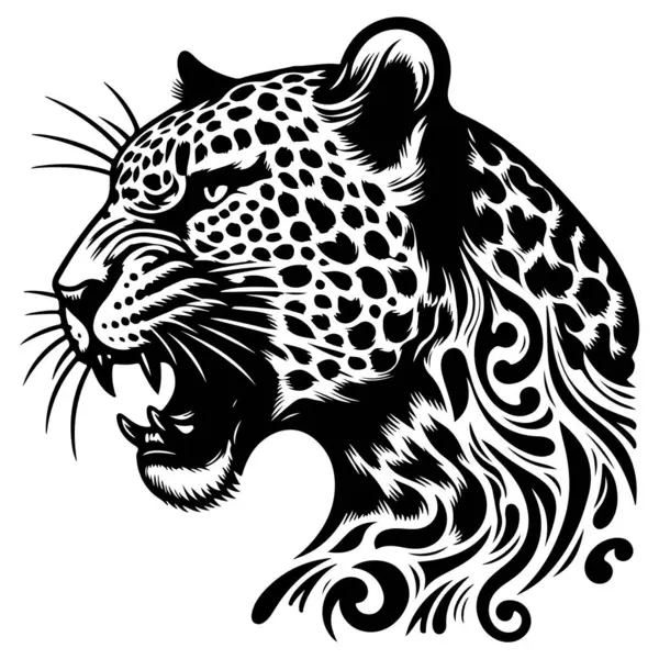Doğanın gizemini bu gök leoparı silueti tasarımı ile yaşayın. Karmaşık kabile şekillerini, ay evrelerini, yıldızları ve botanik elementleri birleştirin. Bu çok yönlü sanat eserleri gömlek, duvar resimleri, dövme tasarımları ve daha fazlası için idealdir.