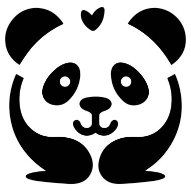 Bu büyüleyici panda ikonu, minimalist bir dizaynda oyuncu ve sevimli bir panda yüzü sergiliyor. Çocuk sanatlarında, tişörtlerde, dijital projelerde ve dekoratif eşyalarda kullanılmak için idealdir. Bu panda illüstrasyonu hem eğlenceli hem de çok yönlüdür. Henüz basit.