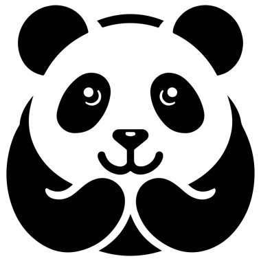 Bu sevimli panda ikon vektör sanatı stilize panda yüzü ve tasarım gibi karikatür içeriyor. Çocuk projeleri, uygulamalar, web siteleri ve markalaşma için ideal olan bu minimalist panda simgesi, her dijital ya da yazıcıya bir nebze neşe katar.