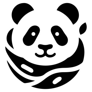 Bu sevimli panda ikon vektör sanatı stilize panda yüzü ve tasarım gibi karikatür içeriyor. Çocuk projeleri, uygulamalar, web siteleri ve markalaşma için ideal olan bu minimalist panda simgesi, her dijital ya da yazıcıya bir nebze neşe katar.
