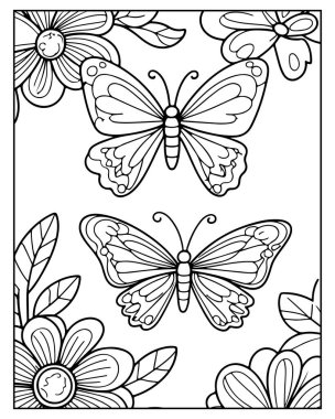 Yetişkinler ve Çocuklar için narin Kelebek Boyama Kitabı Gevşeme ve Yaratıcı Etkinlik Doğanın Keyifli Tasarımları