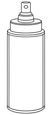 Ürün tasarımı için mükemmel bir sprey tasarımı.