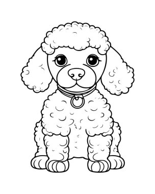 Şirin kaniş boyama sayfası çocuklar ve evcil hayvan severler için mükemmel. Renklendirmesi kolay.