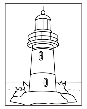 Deniz feneri illüstrasyonuName