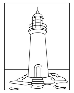 Deniz feneri illüstrasyonuName