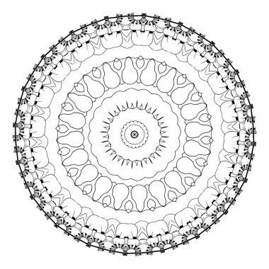 Büyüleyici Mandala sanat eserleri boyama kitapları meditasyon veya sanat projeleri için mükemmeldir..