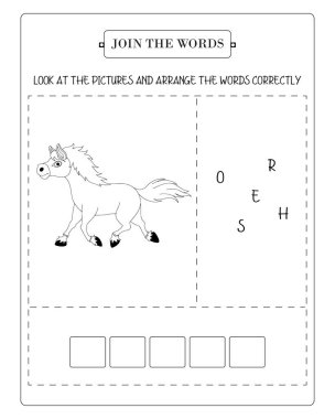 Çalışma çizelgesine göre boş kutular içinde 