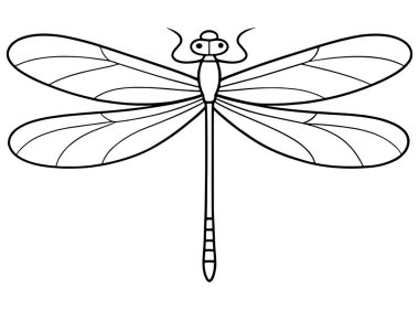 Hatalı bilim projeleri ve boyama kitapları için mükemmel bir çizim.