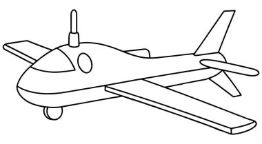 Çocuk havacılık eğitimi ve kitaplar için tasarlanmış insansız hava aracı
