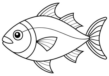 Mavimsi çizgiler su temalı kitaplar ve deniz yaşamını renklendirme faaliyetleri için harikadır.