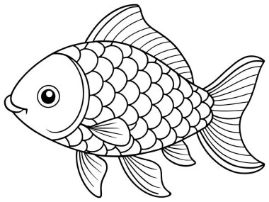 Balık oltası sanatı yaratıcı deniz kitapları ve çocuklar için tatlı su eğitimi için idealdir.