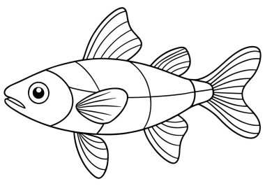 Balık oltası çizimleri suda öğrenme kitapları ve çocukların yaratıcı deniz içeriği için harika mı?