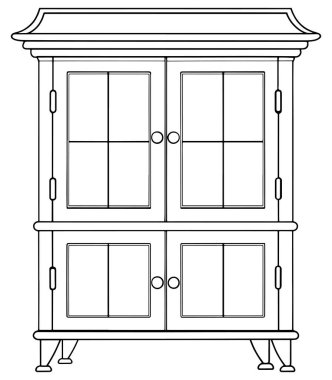 İç mimari tasarım, zarif mobilyalar ve yaratıcı ev dekorasyonu fikirleri için ideal kabine tasarımı göster