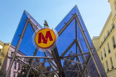 Varşova, Polonya'nın başkenti Underground giriş