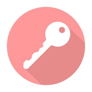 Anahtar simgesi, logo, uygulama, UI. Anahtar simgesi Vektör illüstrasyonu, EPS biçimi. Simgeleri kilitle ve kilitle, anahtar beyaz arkaplanda izole edilmiş.