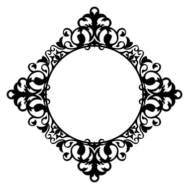 Zarif Premium Lüks Dekoratif Tasarım, Mükemmel Dengelenmiş Simetri, Düz Stil Düzenlenebilir Vektör İlülasyonu, Grafik Tasarım, Kesim ve Yazdırma İhtiyacı İçin Beyaz Üzerine İzole