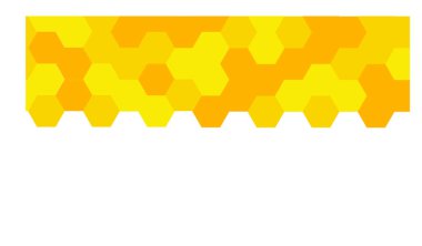 Soyut sarı turuncu arı kovanı raster arka plan ikonu. Bal peteği arıları kovan hücreleri desen işareti. Komik arı balı, pankart ya da duvar kağıdı için vektör simgelerini şekillendirir. Eğlenceli doku altıgen hücre işaretleri.