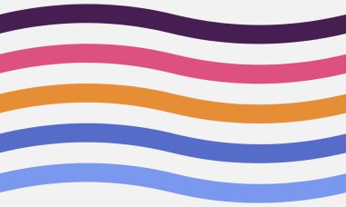 Retro Soyut renk arkaplanı. Vektör illüstrasyonu Dinamik şekil bileşimi. 