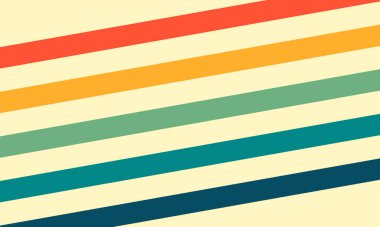 70 'lerin modası geçmiş klasik çizgili arka plan posterleri. vektör tasarımını 1970 'lerin retro arka planına göre şekillendirir. soyut stil 70 'lerin çizgi çerçeve çizimi