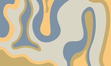 Soyut resim baskısı. Renkli gradyan ile soyut arkaplanı kapat. Çizgili çizgili canlı duvar kâğıdı. Modern hareketin akışkan çizimi. Grioovy saykodelik dalga arkaplanı