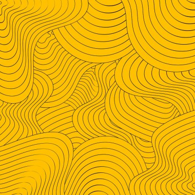 Topoğrafik haritalardaki arkaplan çizgileri, coğrafi harita desenleri. Kopya alanı ile birlikte sosyal medya hikayelerinin oluşturduğu bir vektör kümesi