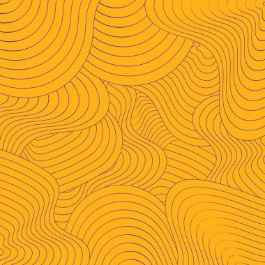 Topoğrafik haritalardaki arkaplan çizgileri, coğrafi harita desenleri. Kopya alanı ile birlikte sosyal medya hikayelerinin oluşturduğu bir vektör kümesi