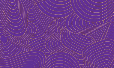 Topoğrafik haritalardaki arkaplan çizgileri, coğrafi harita desenleri. Kopya alanı ile birlikte sosyal medya hikayelerinin oluşturduğu bir vektör kümesi