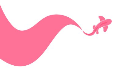 Okyanus arka planı, üst hava görüntüsü vektör illüstrasyonu. Köpekbalıklarıyla su dalgaları yüzey deseni. Merkezdeki boşluğu kopyala. Deniz seyahati tasarımı.