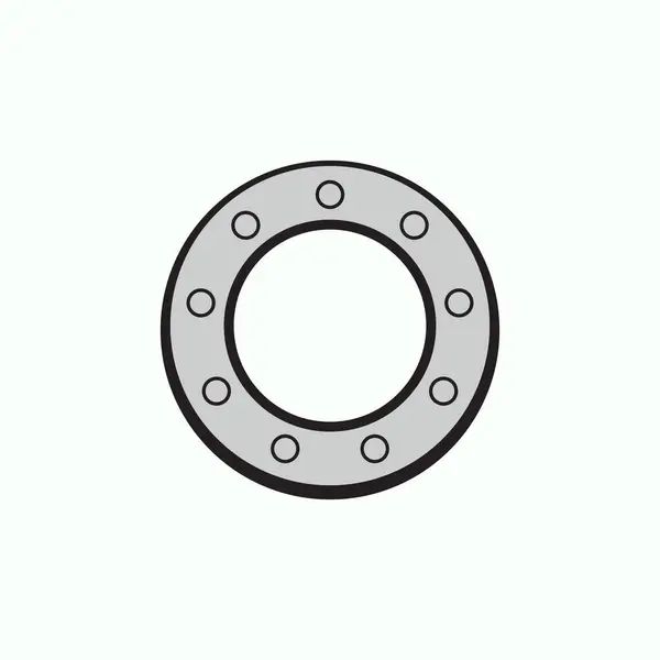 Logo şablon gemi lombozu tasarım vektörü düz modern izole illüstrasyon