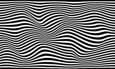 Mavi, sarı, pembe, kahverengi, mavi, yeşil ve siyah çizgilerin soyut arkaplan çizgilerinin vektör çizimi. EPS10.