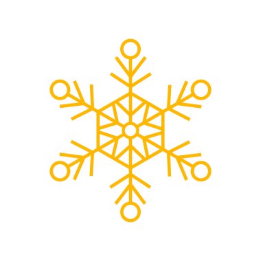 Kar Tanesi simgesi, Kar Tanesi simgesi vektörü, beyaz arkaplanda izole edilmiş modada düz stil. Kar Tanesi logosu, Kar Tanesi simgesi çizimi